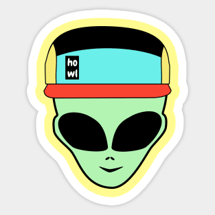 alien Sticker